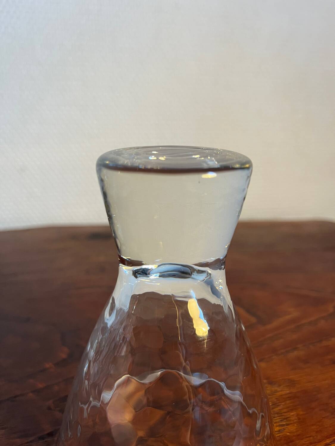 Orange juice glass from the 70s