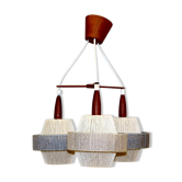 Suspension en teck, Suède, 1950