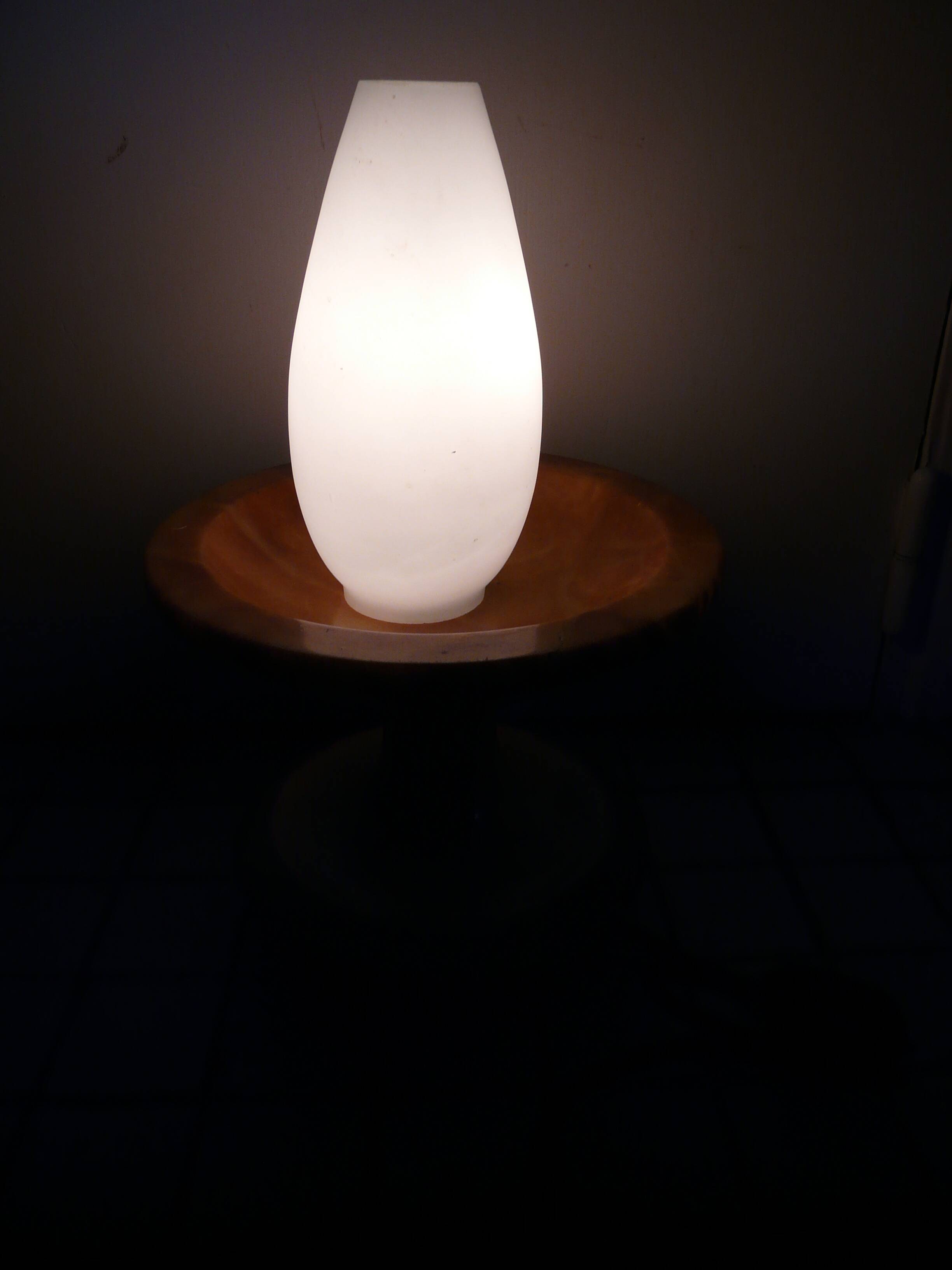 Alabaster table lamp