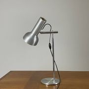 Lampe de bureau en métal des années 1970