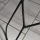 Vintage metal and wood coat rack