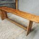 Antique wooden side table bench rural TV cabinet 40 x 200 cm