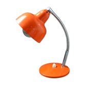 Lampe bureau années 70 orange
