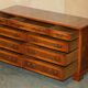 Walnut buffet Burr & Burl with patina