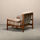 Lounge Chair Suede Leather