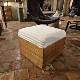 Vintage pouf