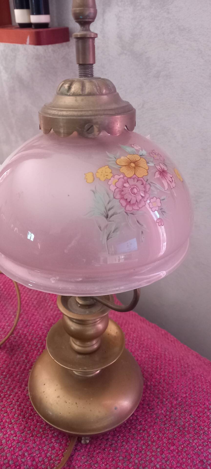 Lampe de chevet laiton