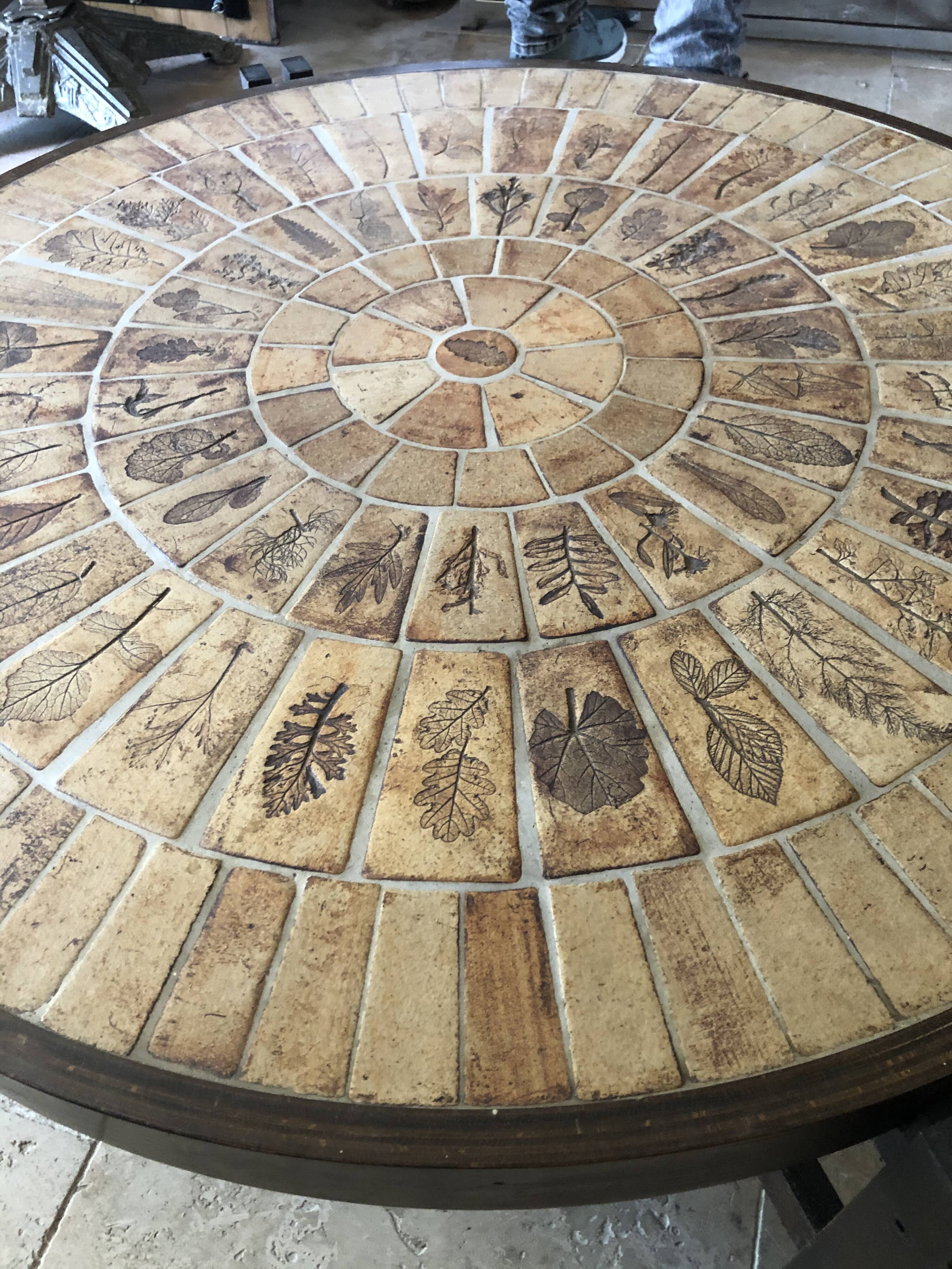 Vintage Capron coffee table 1960 Vallauris