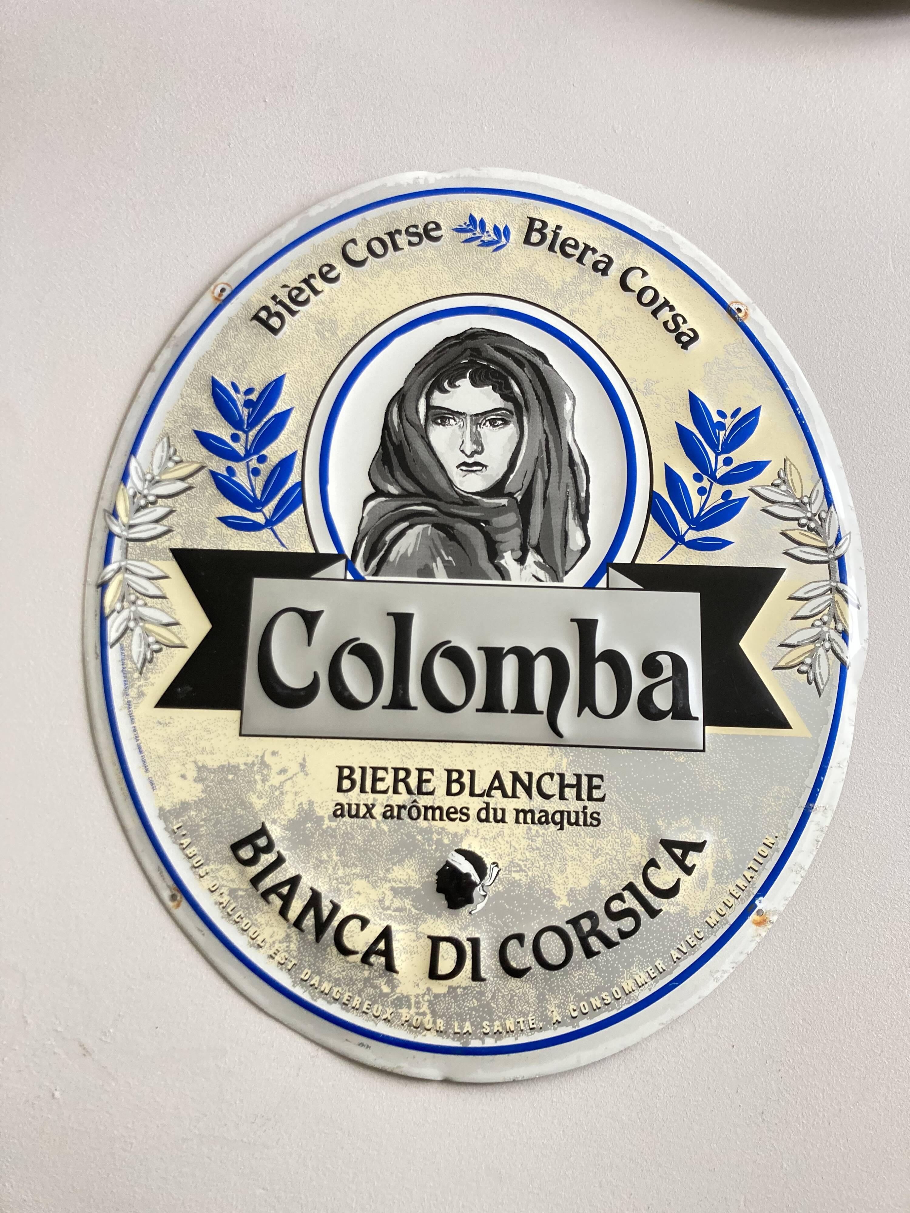 Colomba beer sheet plate