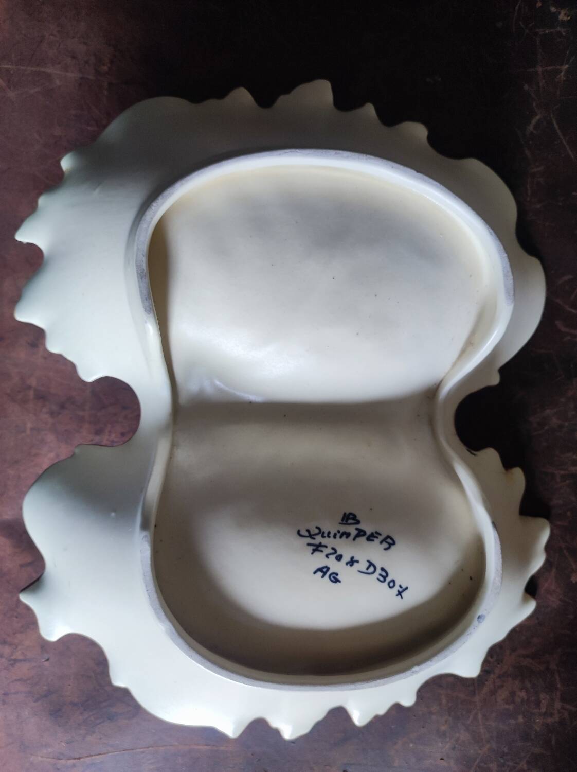 Dish, fruit basket, Henriot, HB Quimper