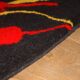 Tapis Contemporain ORA Hooked en Laine (73cm x 144cm), Édition Unique, Made