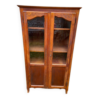 Vitrine ancienne en bois