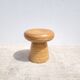 Tabouret champignon en bambou 1980
