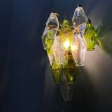 Murano Glass Poliedri Sconces, Italy, 1980s - Set of 2