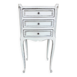 Louis XV style bedside table in cherry wood