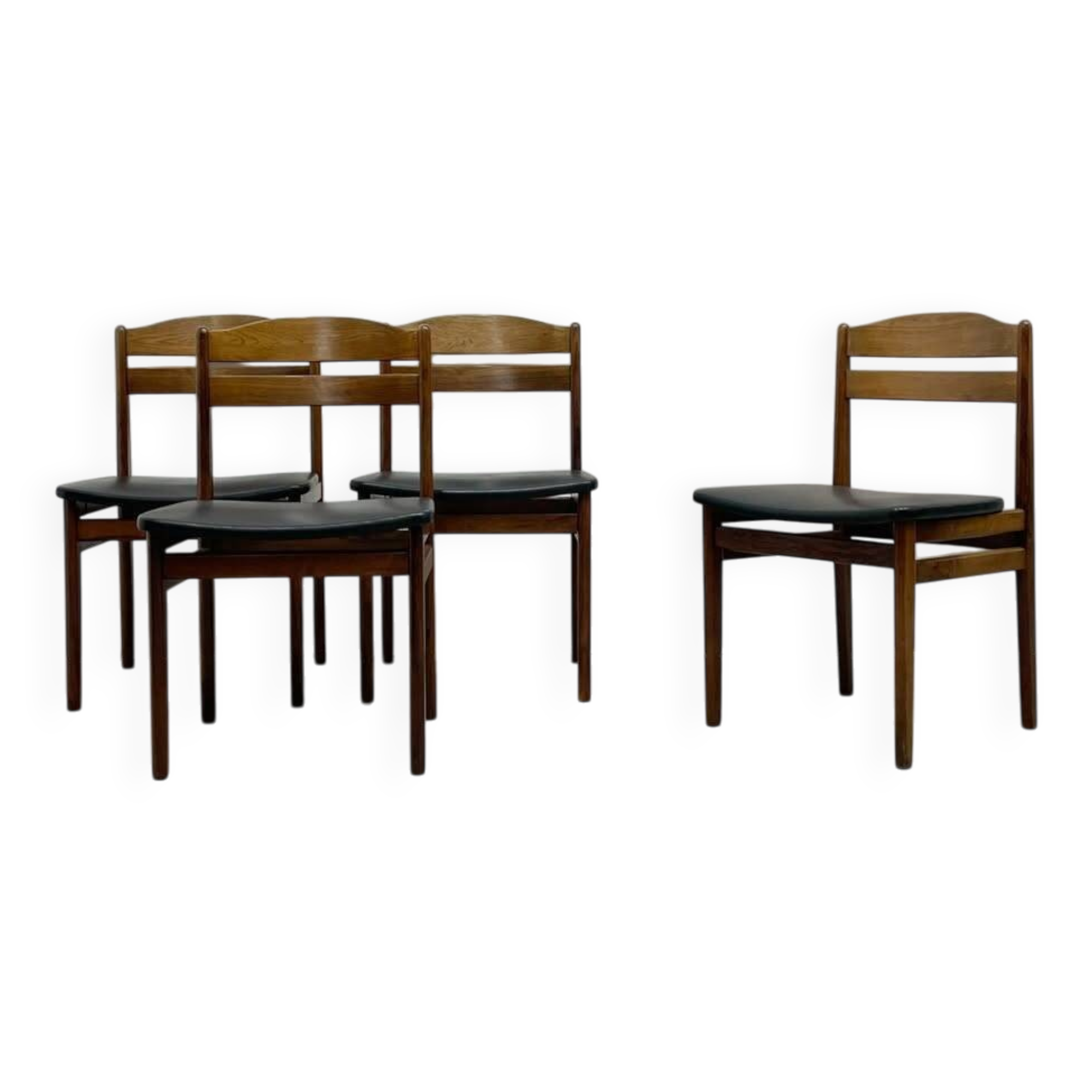 4 Danish chairs in Rio rosewood