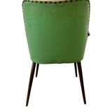 Vintage green rockabilly chair