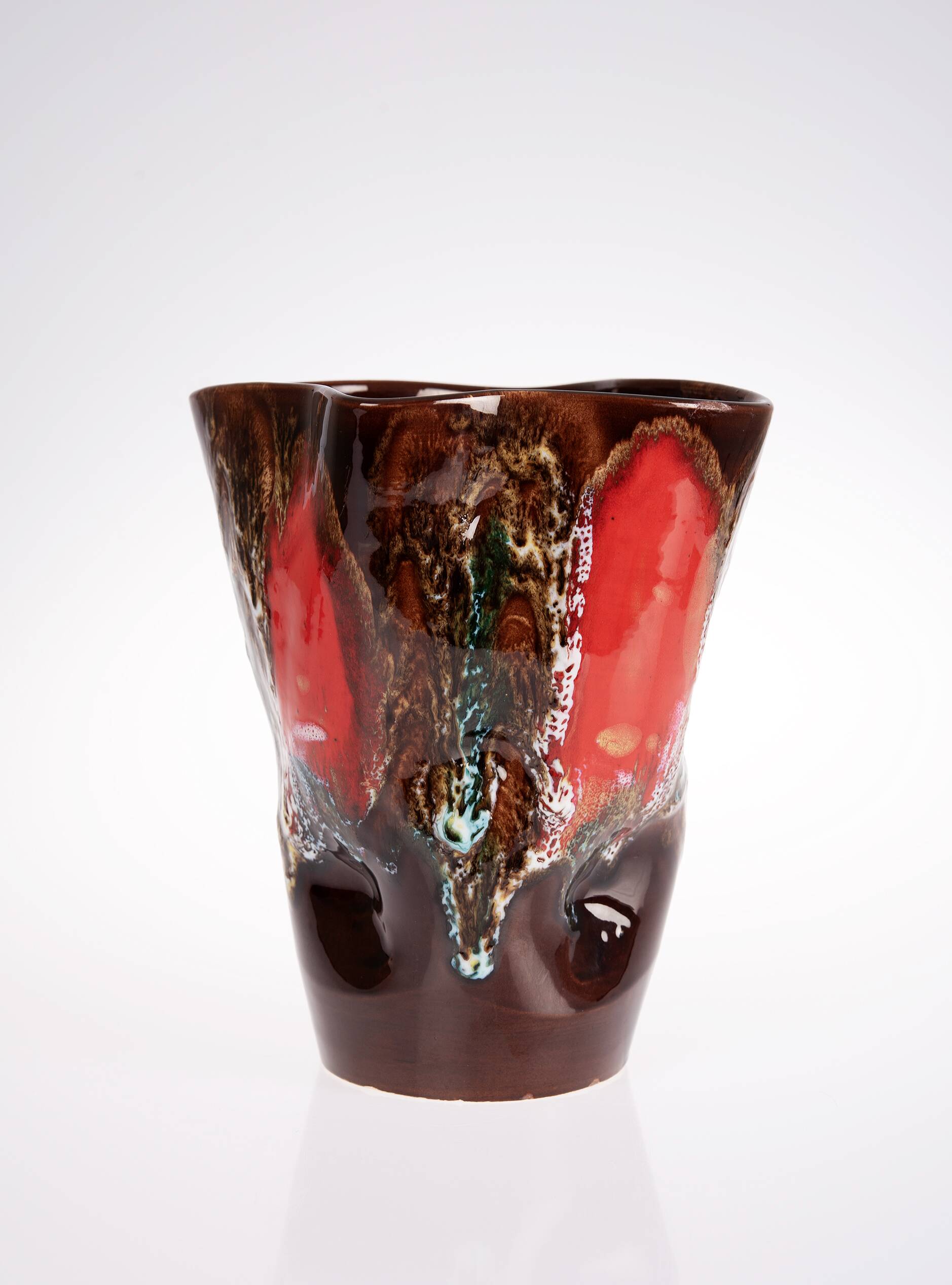 Vase en terre cuite, original de vallauris