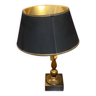 Gilded bronze lamp