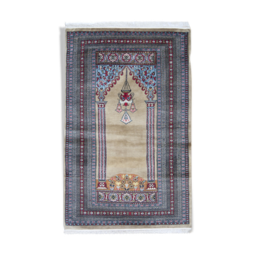 Tapis de laine tissé à la main  Turkménistan 95x160cm