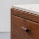 Dutch Art Deco Marble Bedside Table 1920s