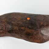 "brutalist" style cup in palm tree 1960