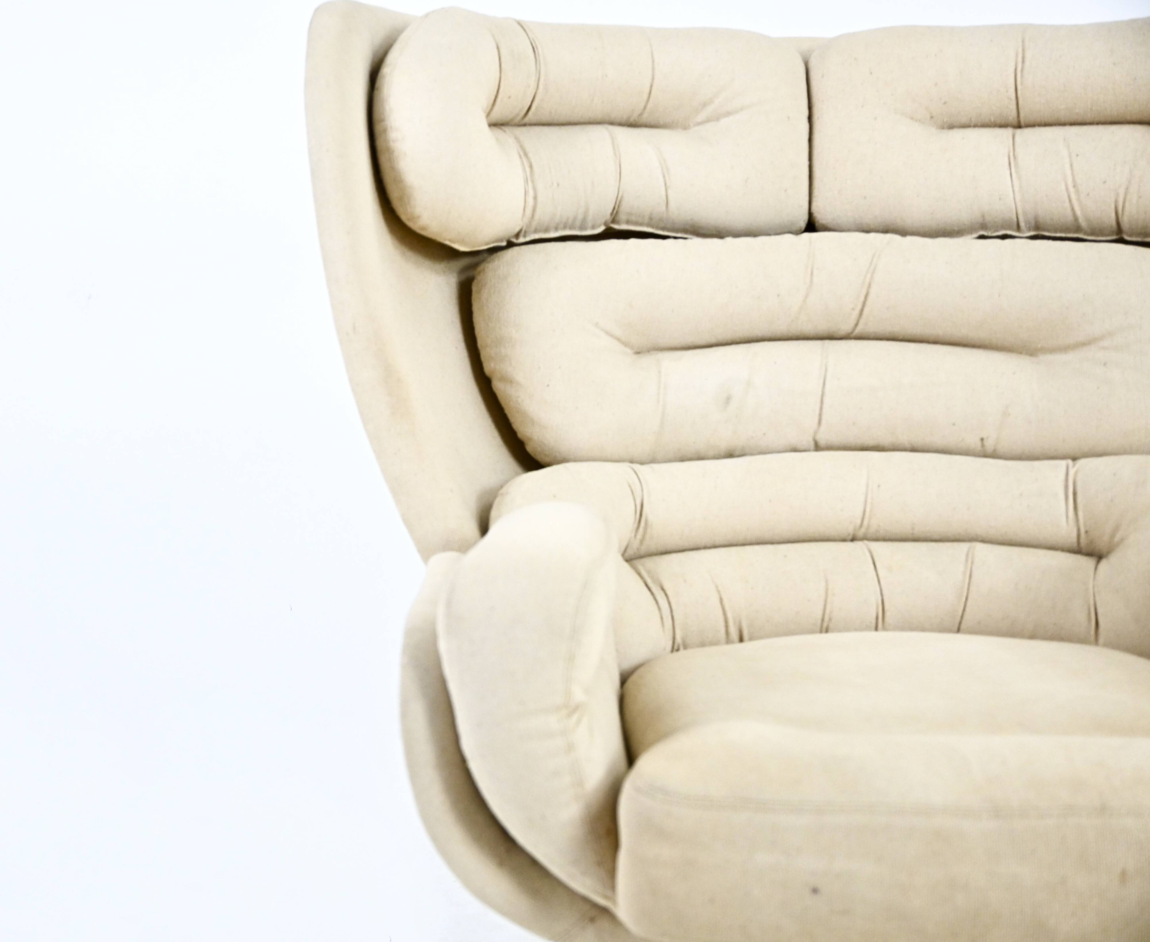 Elda armchair by Joe Colombo for Comfort, Italy, 1960s