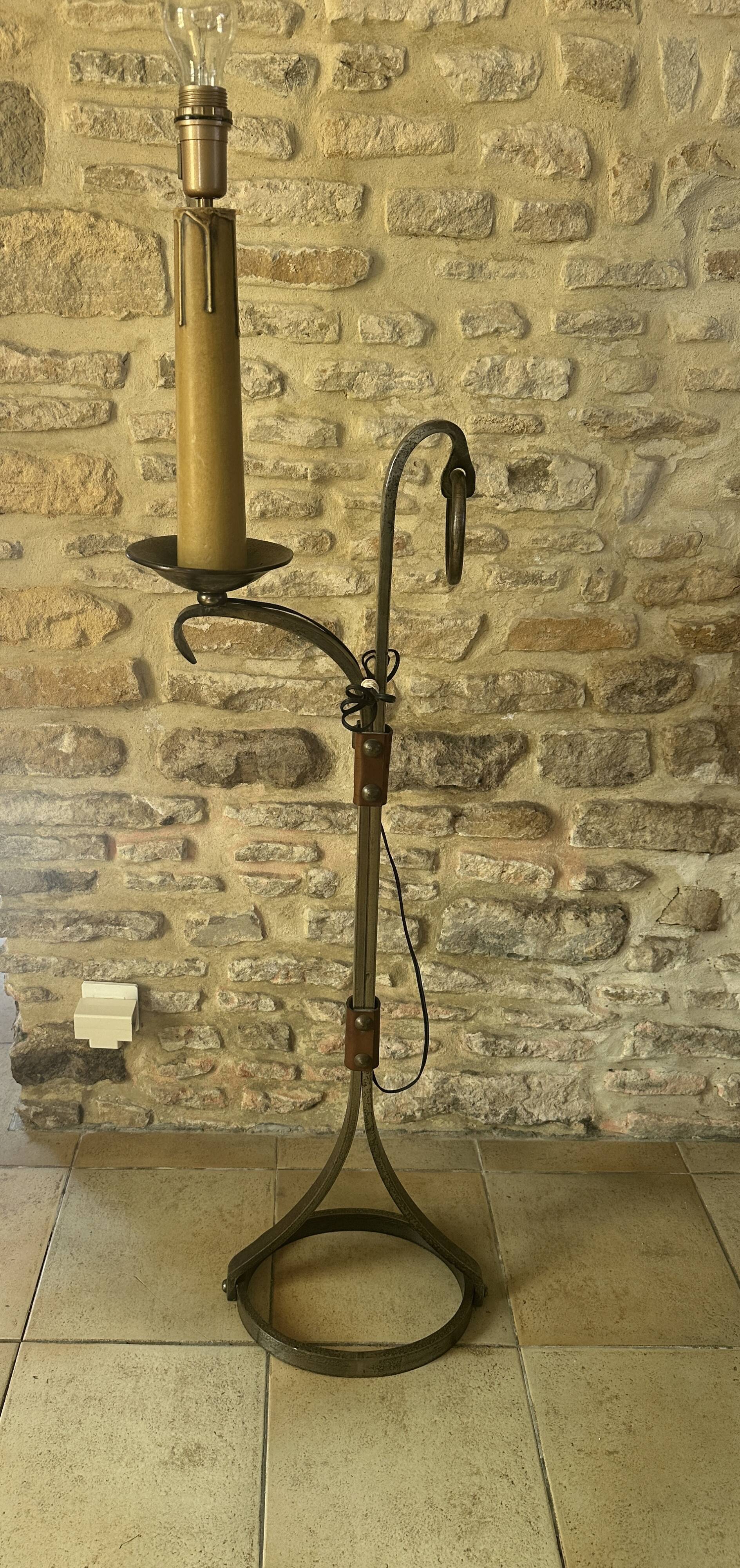 Jean pierre rickaert vintage floor lamp