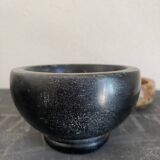 6 mini ceramic bowls, mother-of-pearl spoon