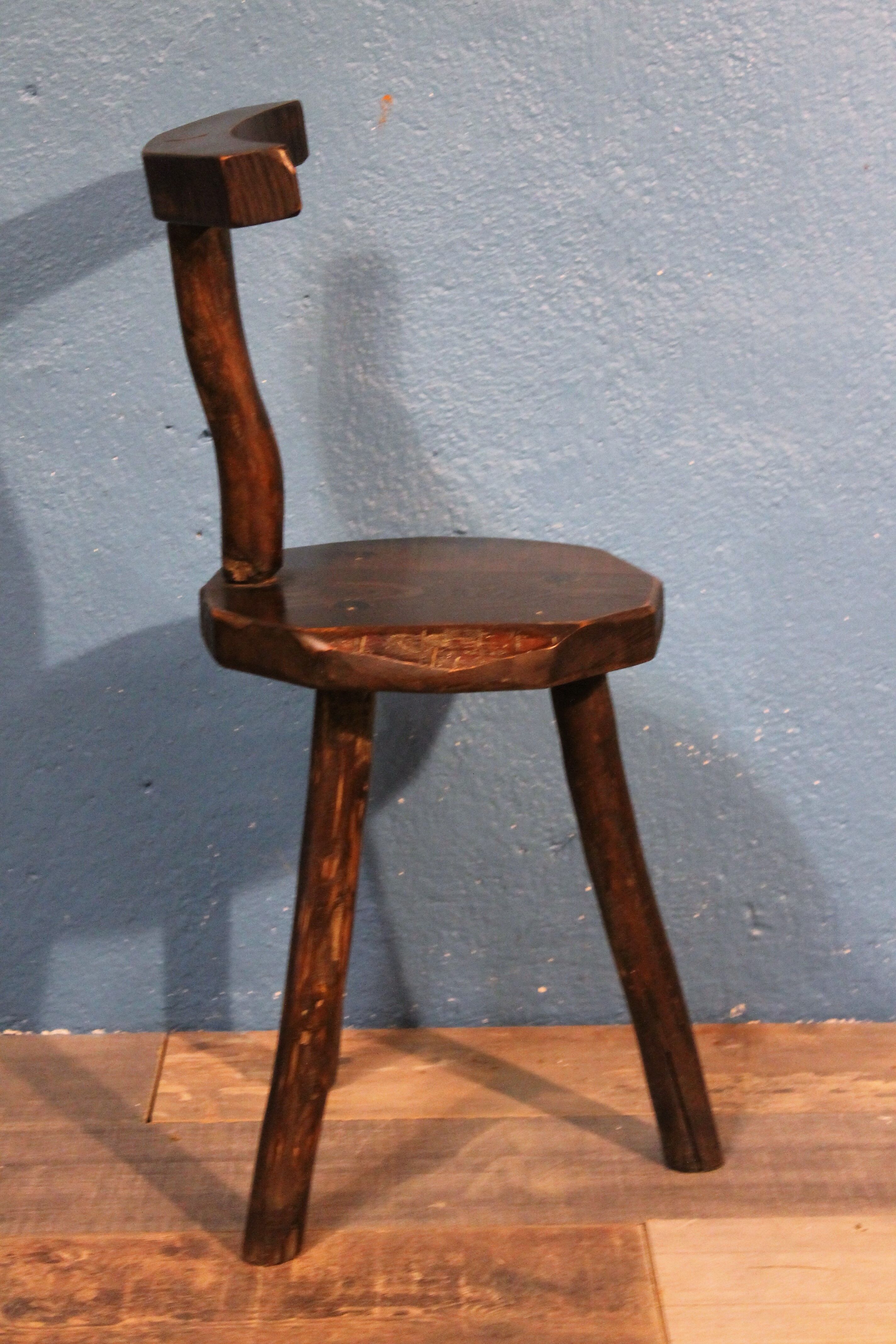 Tripod chair "Brutalist" 1950s