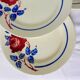 4 vintage dessert plates from K&G Luneville, Chantal model