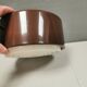 Ceiling lamp from the 80s, Nordisk Solar Denmark. In original light brown color.