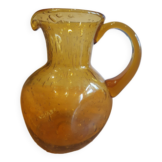 La Rochere bubbled glass carafe