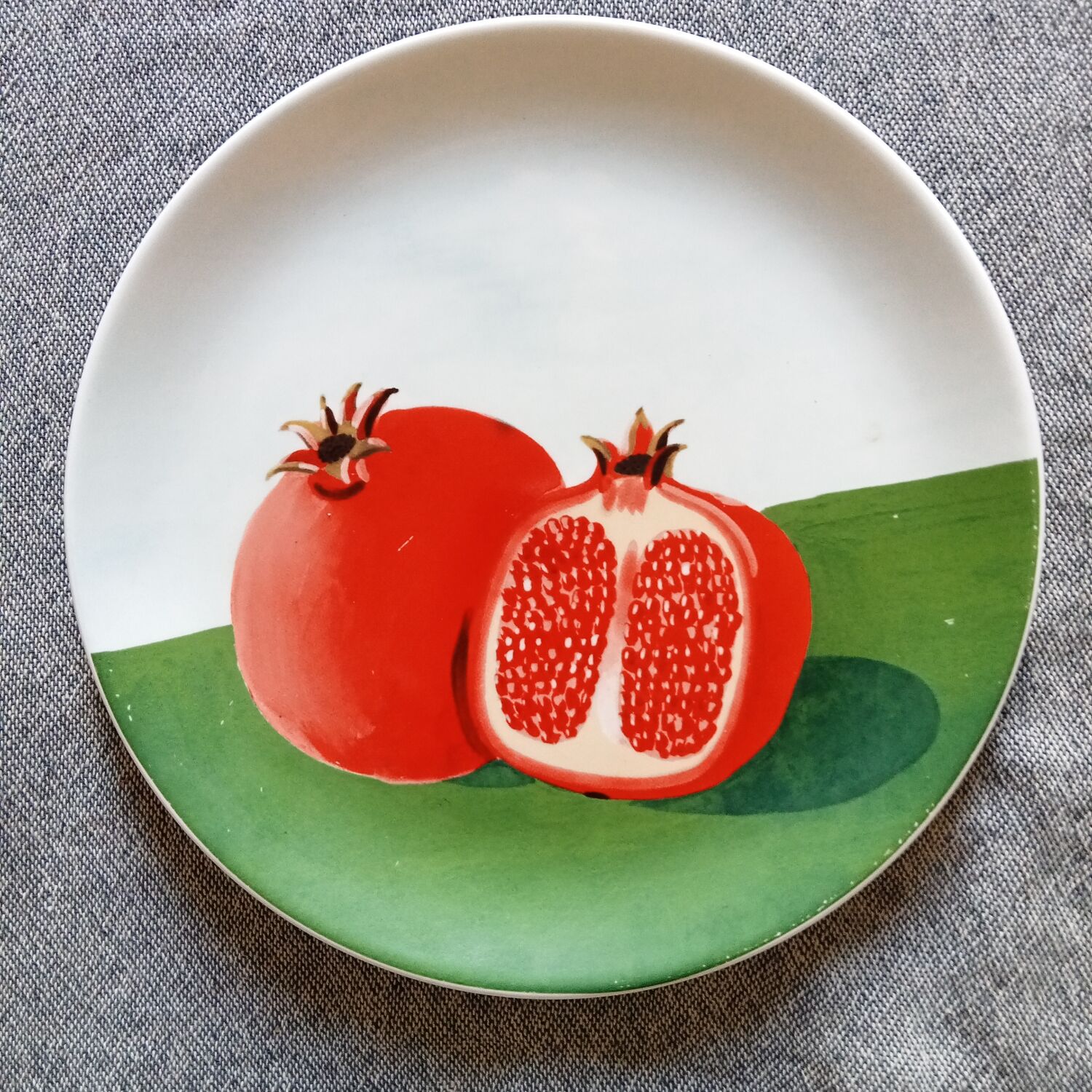 3 assiettes Fragonard