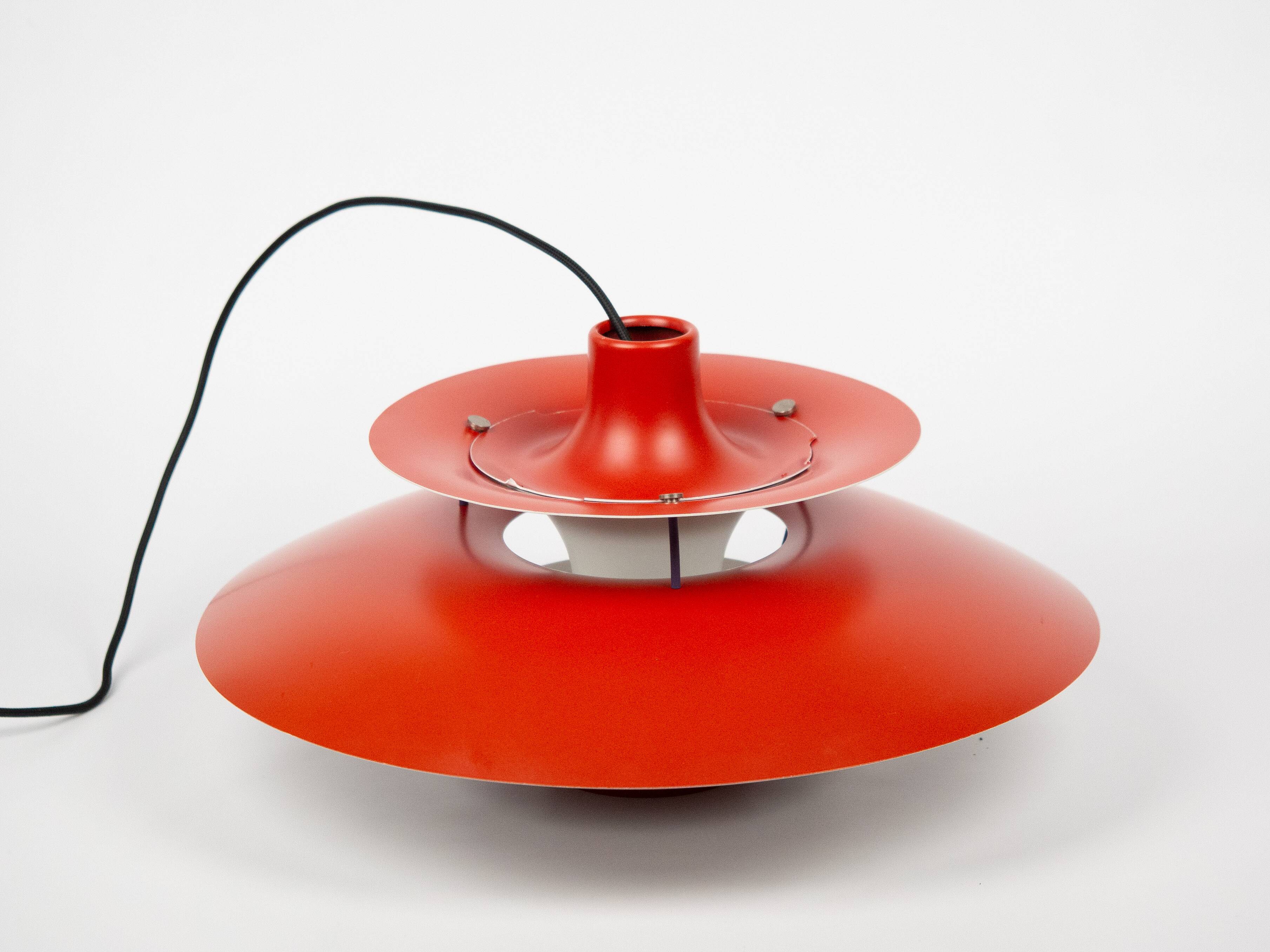 Lampe suspendue vintage danoise PH 5 par Poul Henningsen, Louis Poulsen, 1958