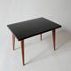 Table basse vintage design 1960 1970 en bois et formica années 60 70