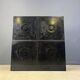 Black brutalist bar cabinet, 1970s