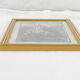 Lithograph print signed Herte landscape view 90/250