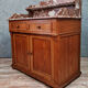 Toilet furniture period 1900 in pine patina honey