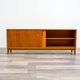 Walnut sideboard with sliding doors, 1950s, design Georg Satink