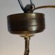 Lampe à main art déco en glaçure d’uranium; symmetrisch gelijnd, Belgique