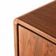 Large walnut sideboard – Restored vintage Scandinavian buffet