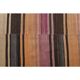 Vintage Turkish Hand-Knotted Wool Cotton Orange Kilim Runner Rug 127x391