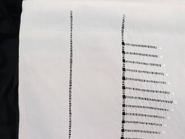 Ancien drap en lin 225 x 320