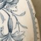 Lot of 6 plates Lunéville Art Nouveau