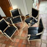 Lots de 4 fauteuils époque Louis XVI
