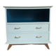 Vintage commode with tapered legs