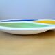 Gien earthenware appetizer dish, 1980.