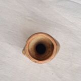 Ceramic soliflore vase signed FP Vallauris 70s