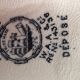 assiette plate W.A.A and co XIX eme